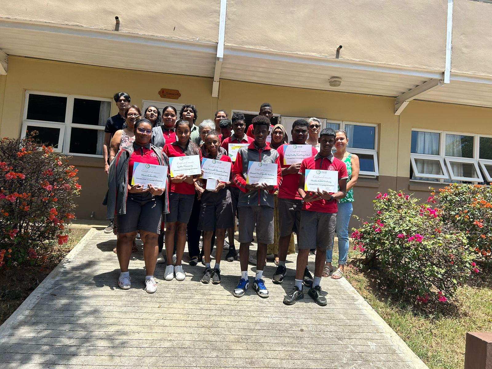 M-Kids Ignites Coding Passion in Oasis De Paix Students